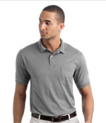 Men's Jersey Polo with Pocket 0504